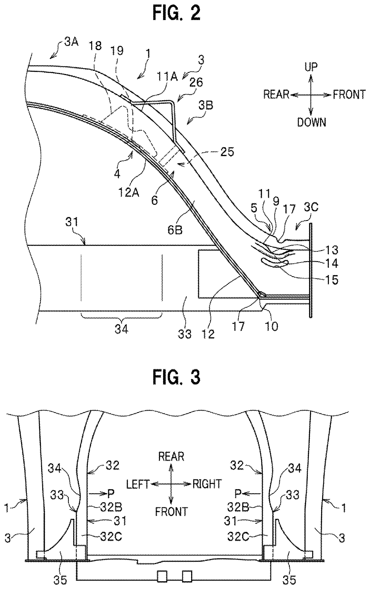 Vehicle chassis front section structure