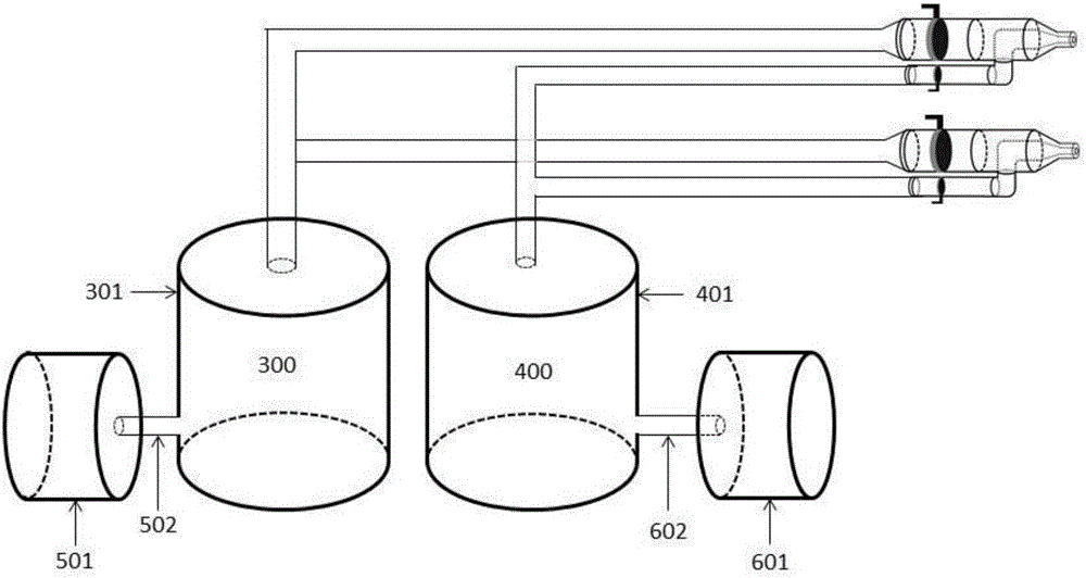 Multifunctional fire extinguishing device ejecting double fire extinguishing media