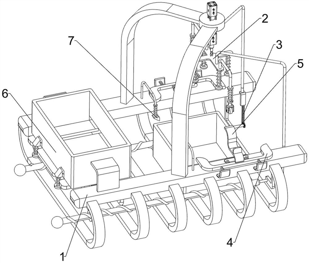 Tablet computer compression resistance detection device convenient to position