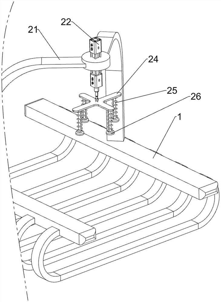 Tablet computer compression resistance detection device convenient to position