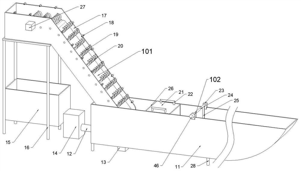 Fish scale recycling and cleaning device