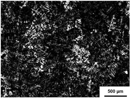 Al-M-B grain refiner for casting Al-Si alloy and preparation method thereof