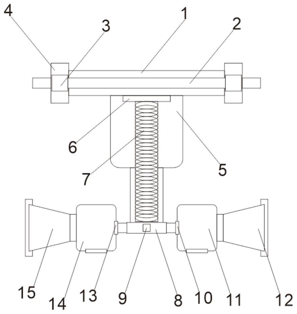 Projection lamp with adjusting structure and adjusting method