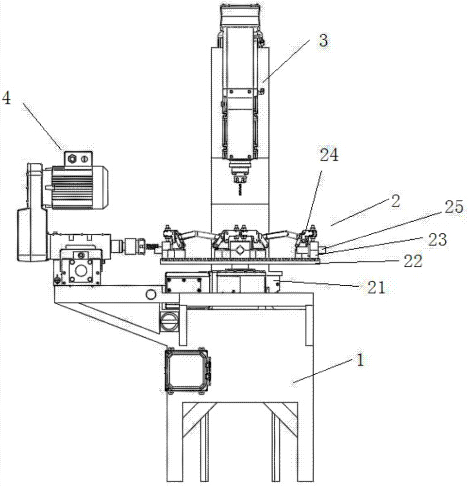 Milling machine and pressing mechanism thereof