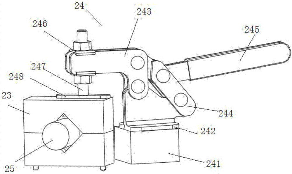 Milling machine and pressing mechanism thereof