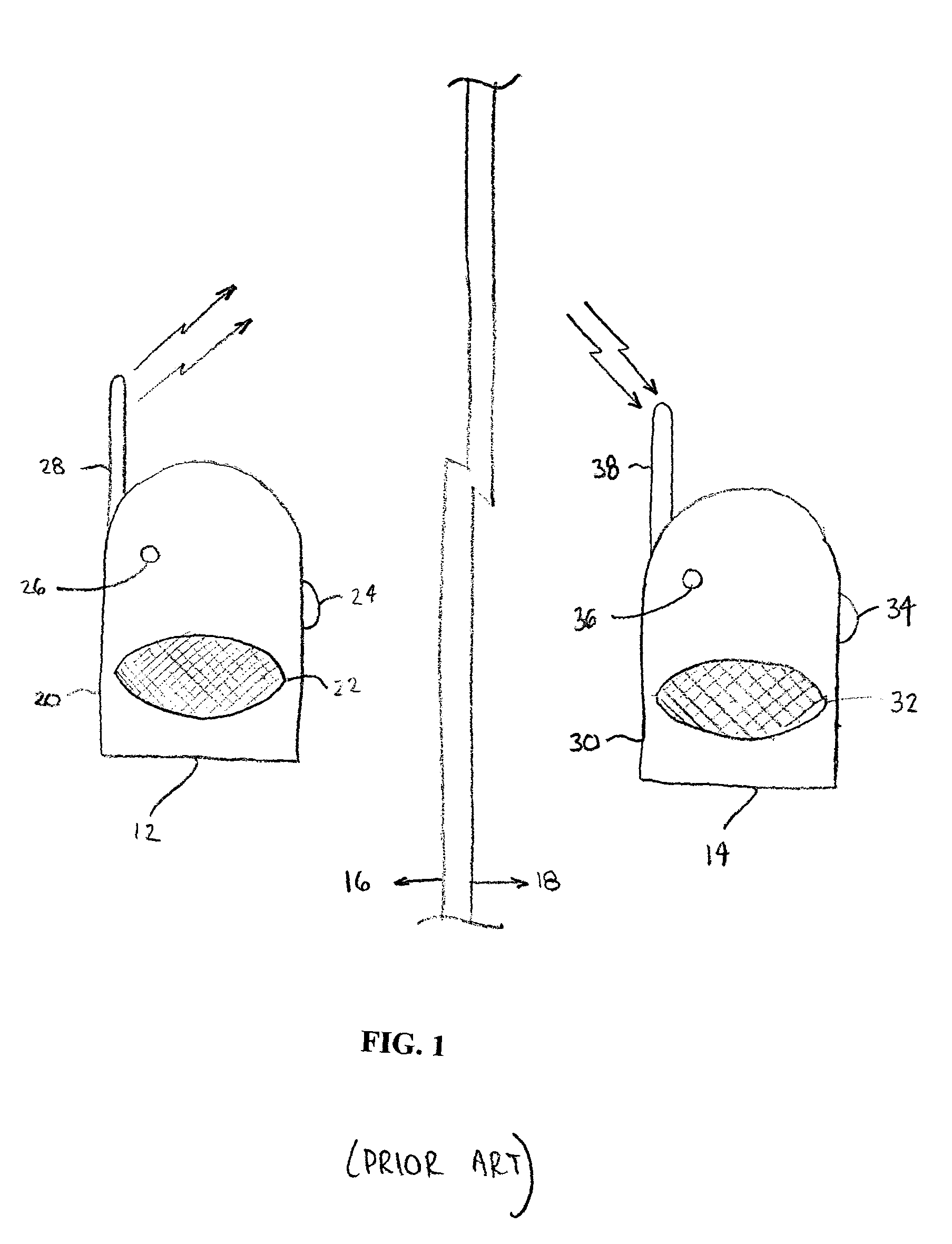 Infant monitoring system with removable ear insert