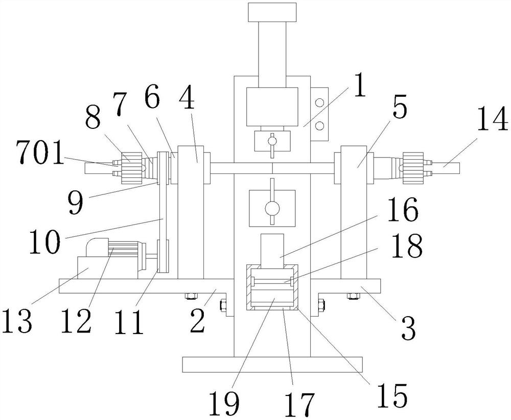 A stainless steel pipe welding machine