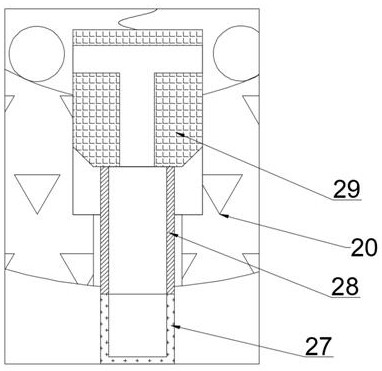 Plastic lawn dewatering and drying device