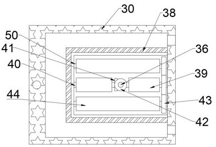 Plastic lawn dewatering and drying device