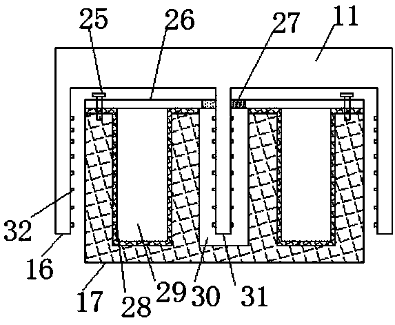 Tea processing and cleaning device