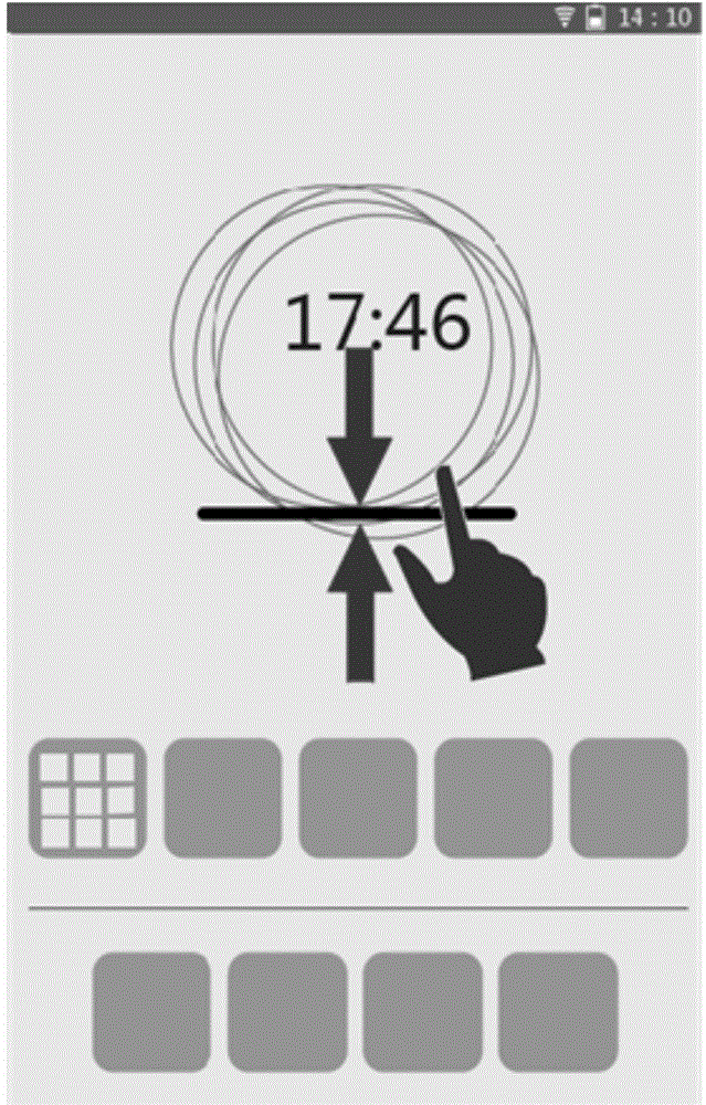 Page ordering method and device for operation interface