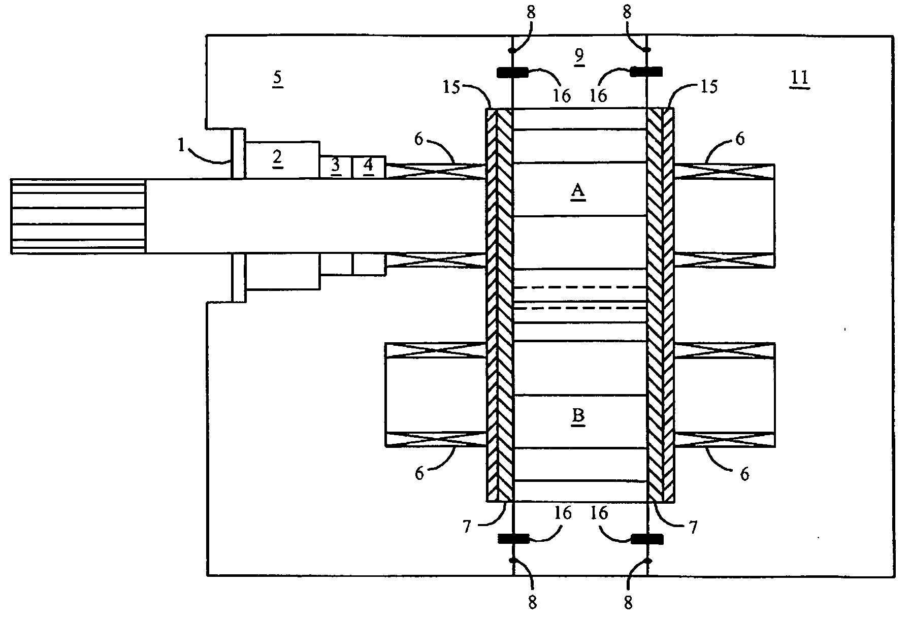 Rotary gear pump for use with non-lubricating fluids