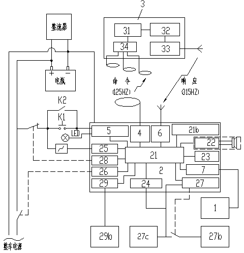 Intelligent protection system for motorcycle keyless starting