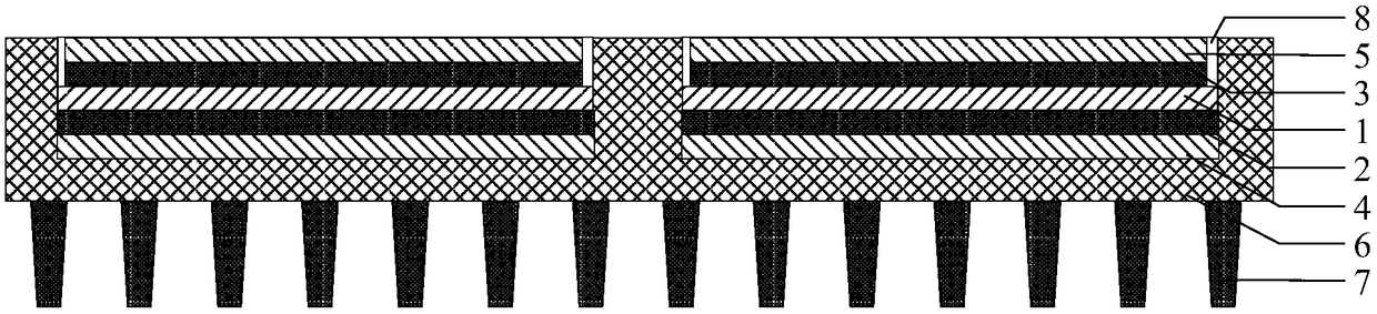 Ceramic aluminum-clad aluminum-copper plate, method for fabricating same, heat dissipating component, and IGBT module