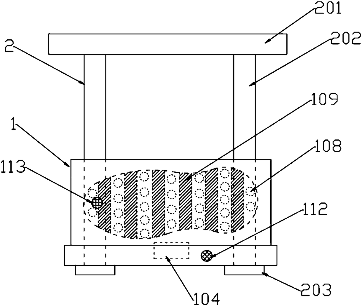 Inductive-type shoe cleaning device for vehicles