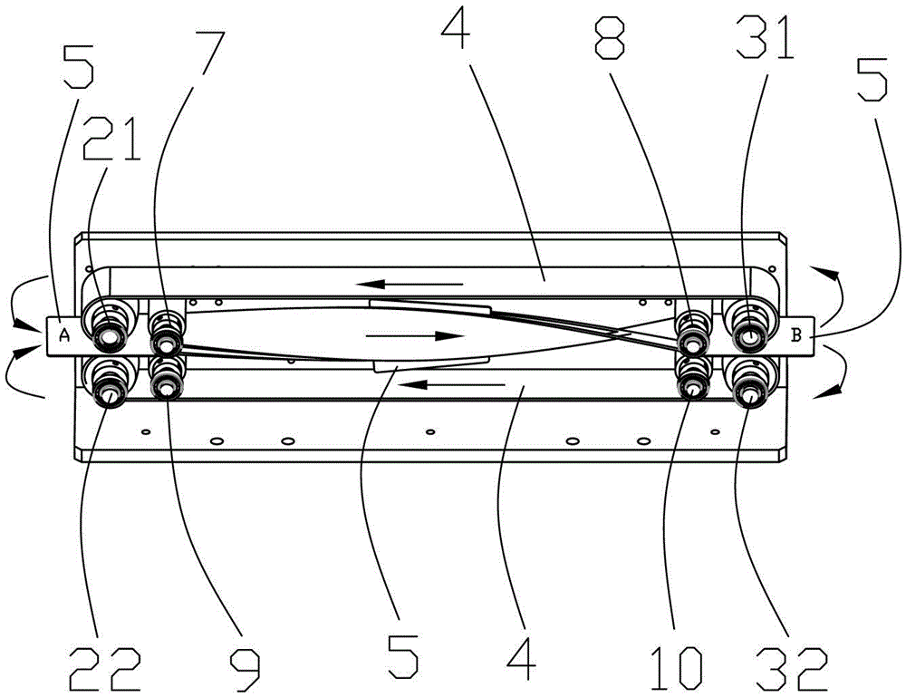 Card overturning mechanism