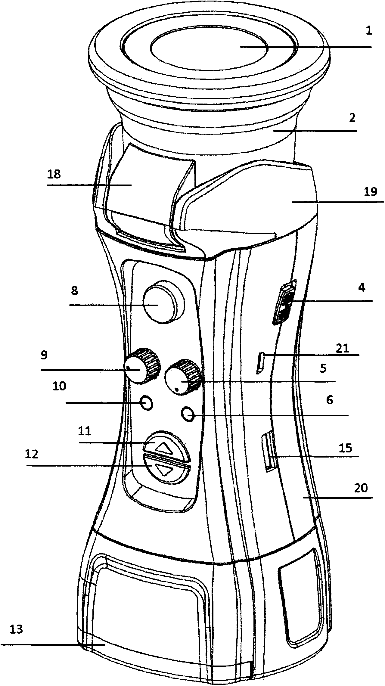 Multifunctional emergency lamp