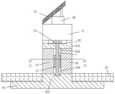 Solar-powered plate fixing device for welding