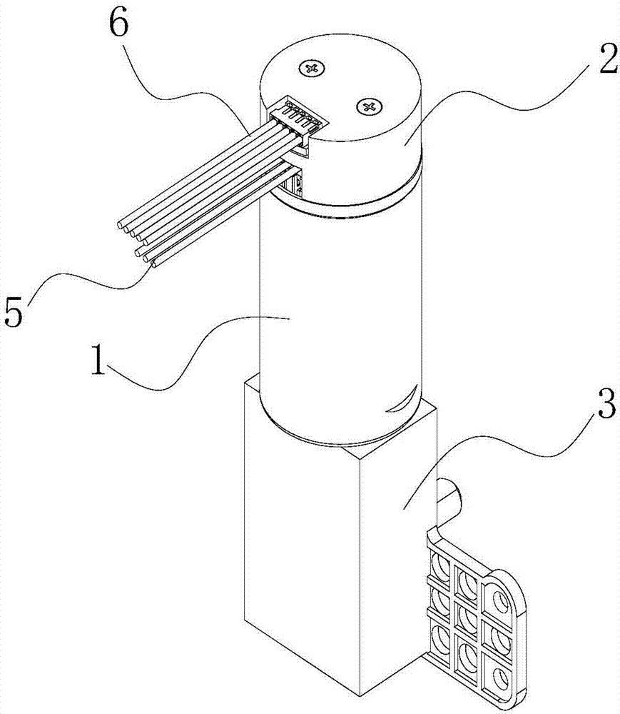 Robot arm joint motor