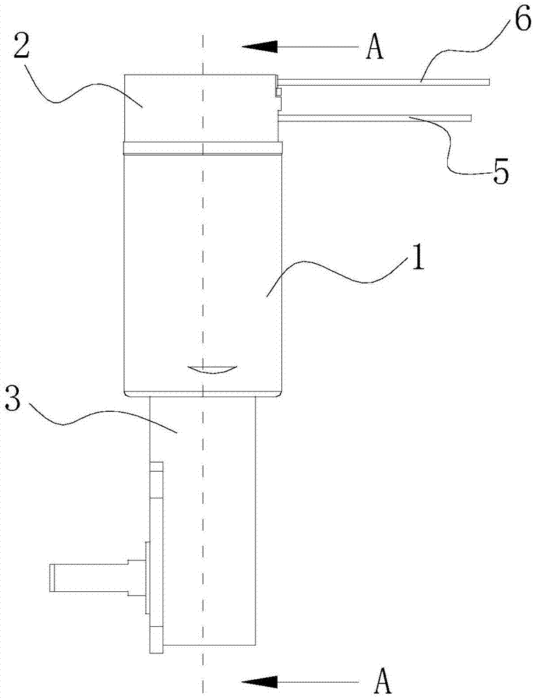 Robot arm joint motor