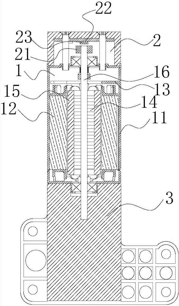 Robot arm joint motor