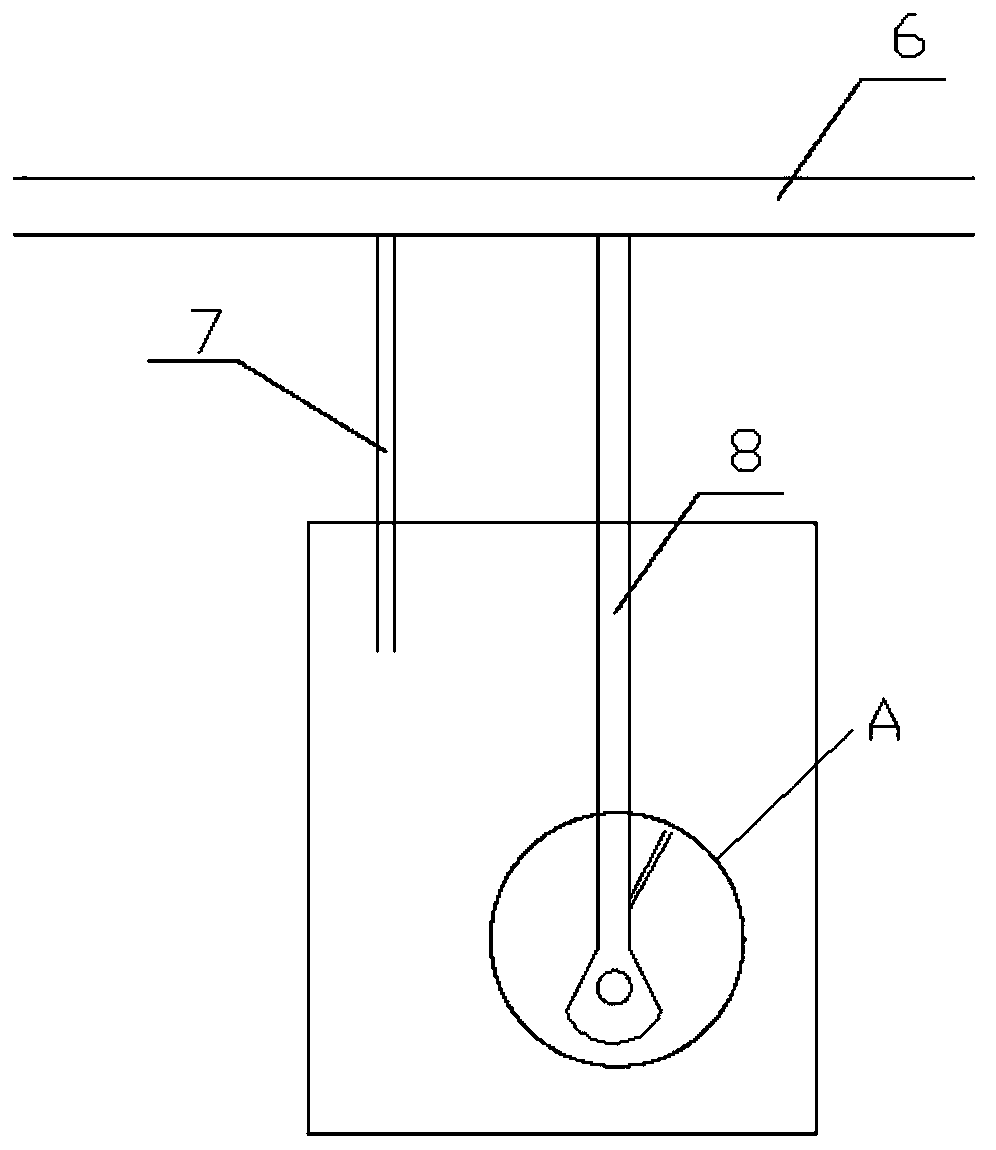 Flowing water circulation fish farming system