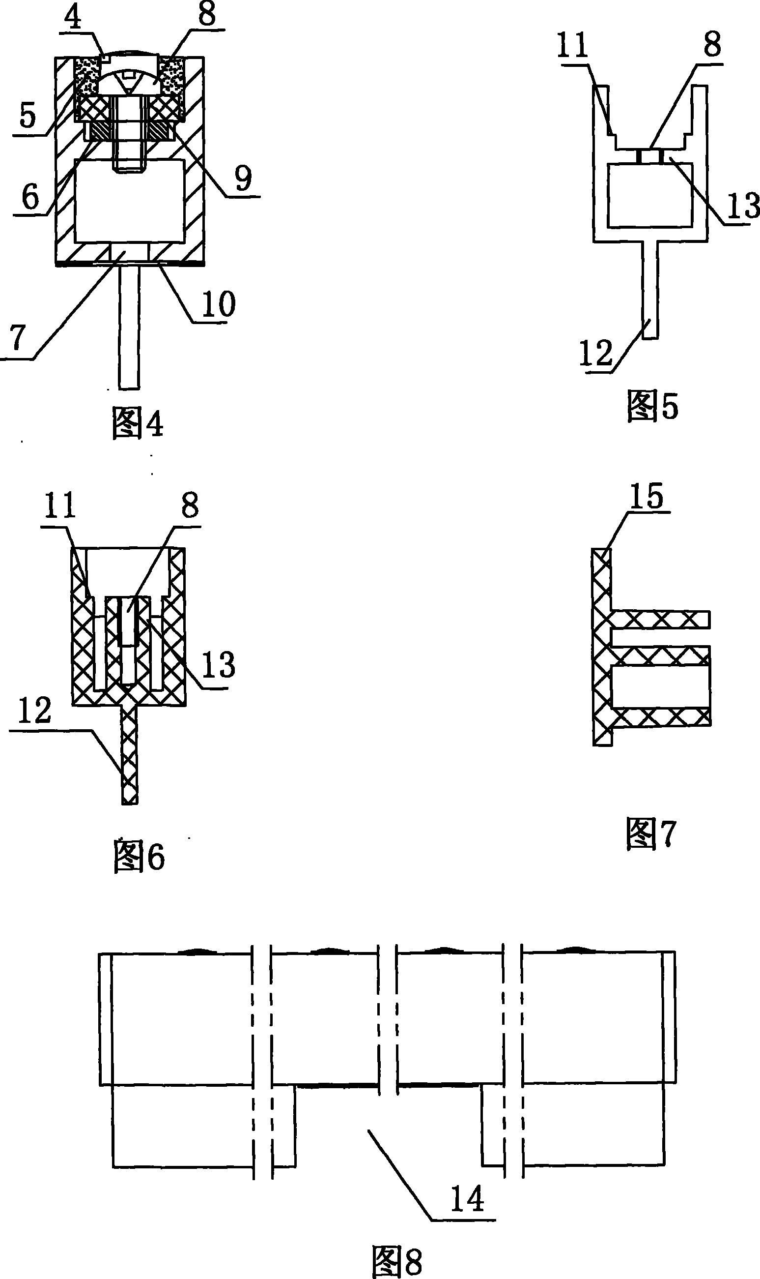 Perspective LED display screen