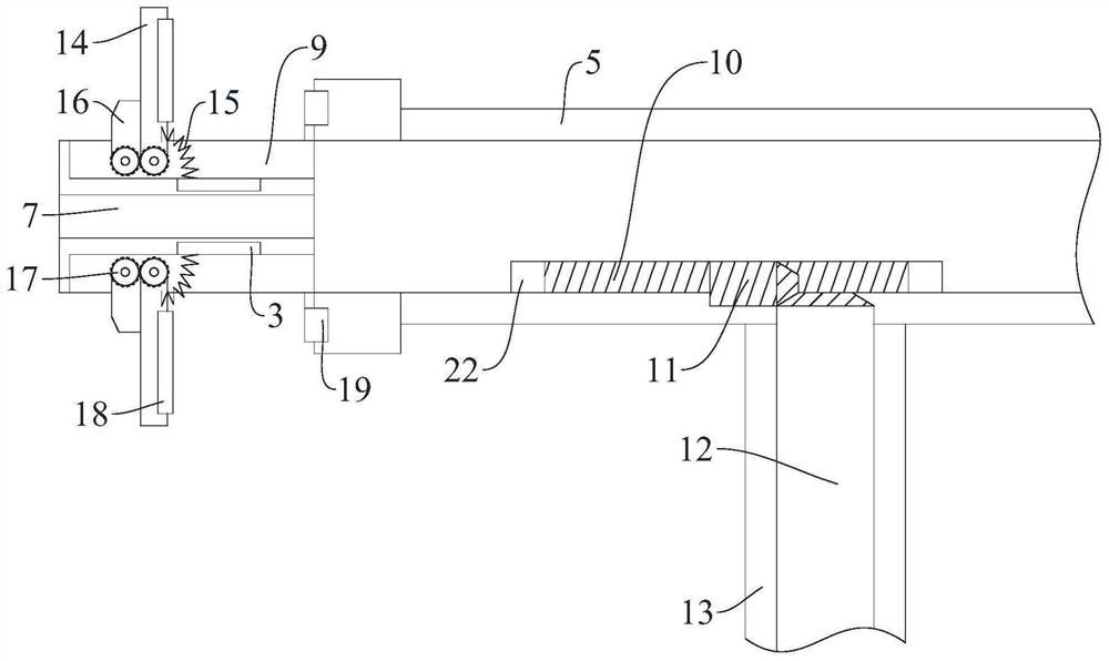 Electric control noninvasive installation type buoy level meter