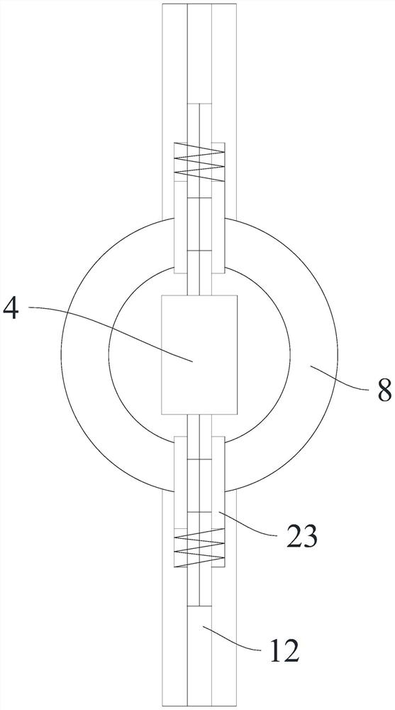 Electric control noninvasive installation type buoy level meter