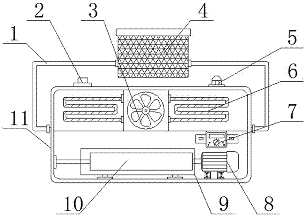 Bathroom air conditioner capable of recycling condensed water and preventing electric shock