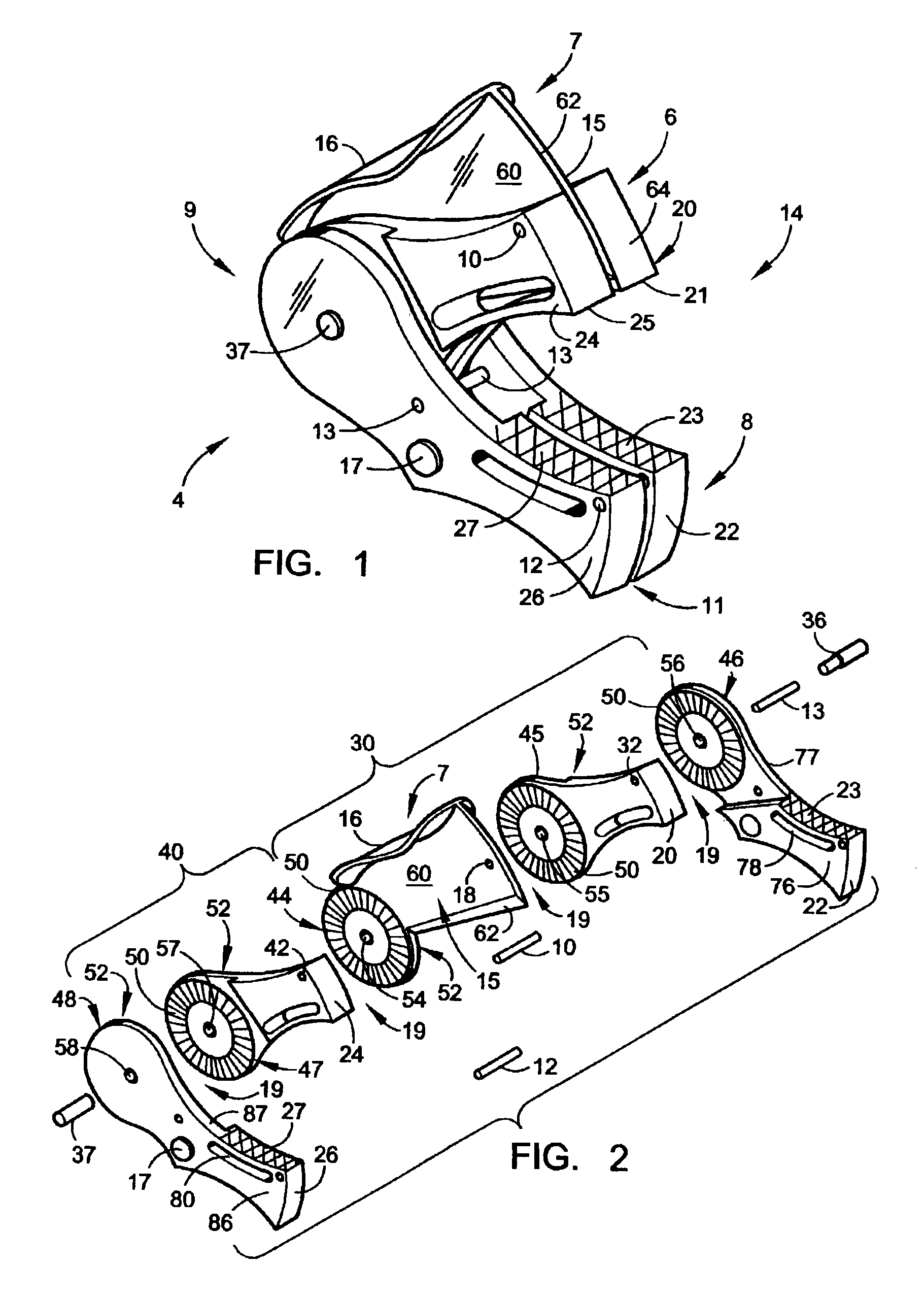 Medical knife assembly and method of using same