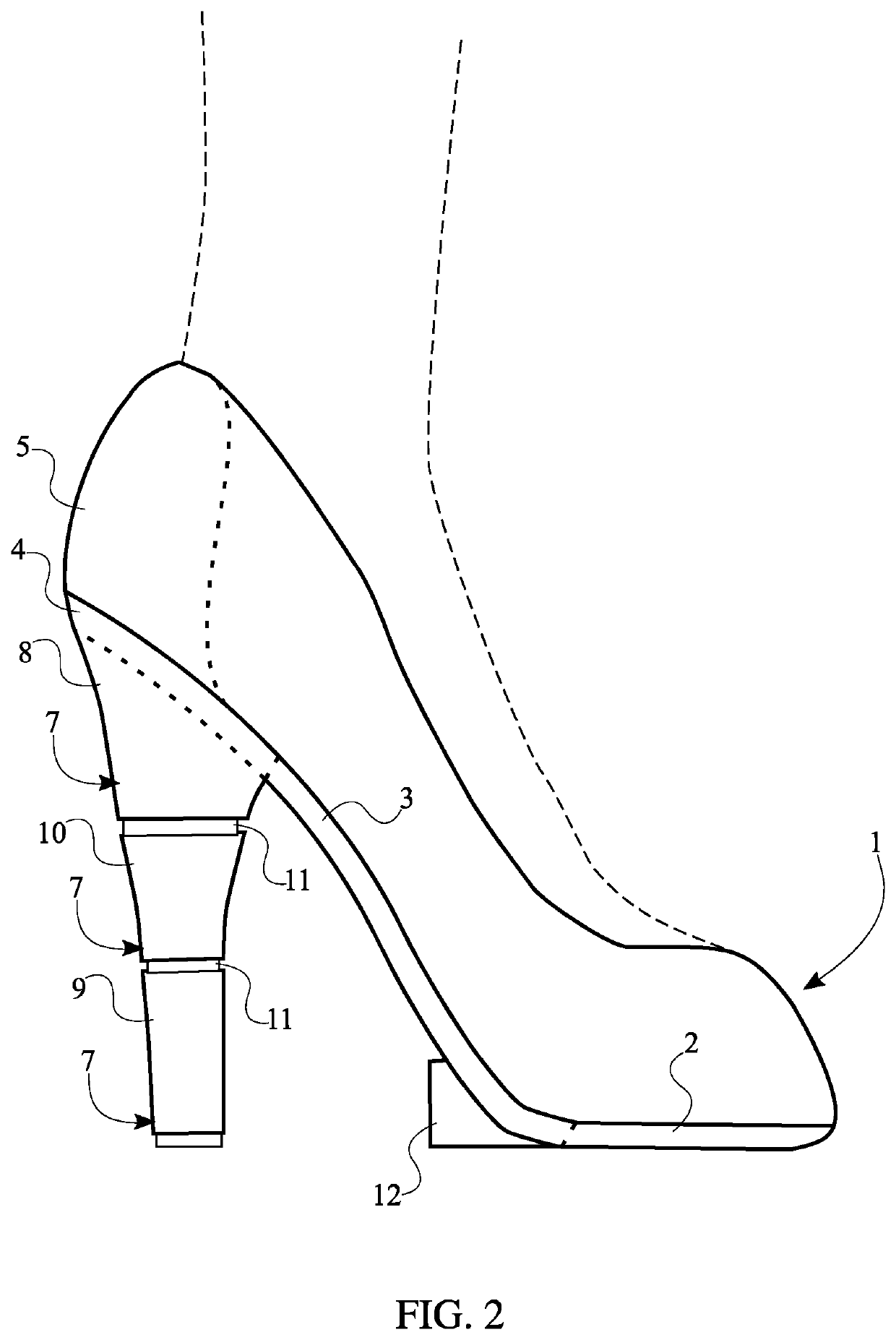 Transformable shoe