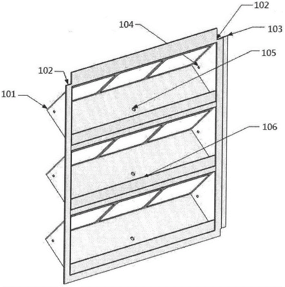 Assembly type plant wall provided with air purifying system and integrated with building