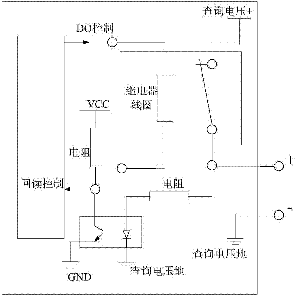 Self-diagnosis detection circuit, device and method of digital output channel