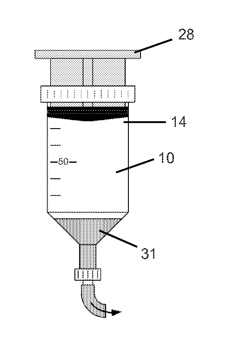 Bone marrow aspirate enhanced bone graft