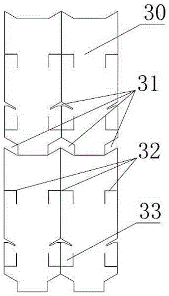 Automatic scrap-cleaning forming mould