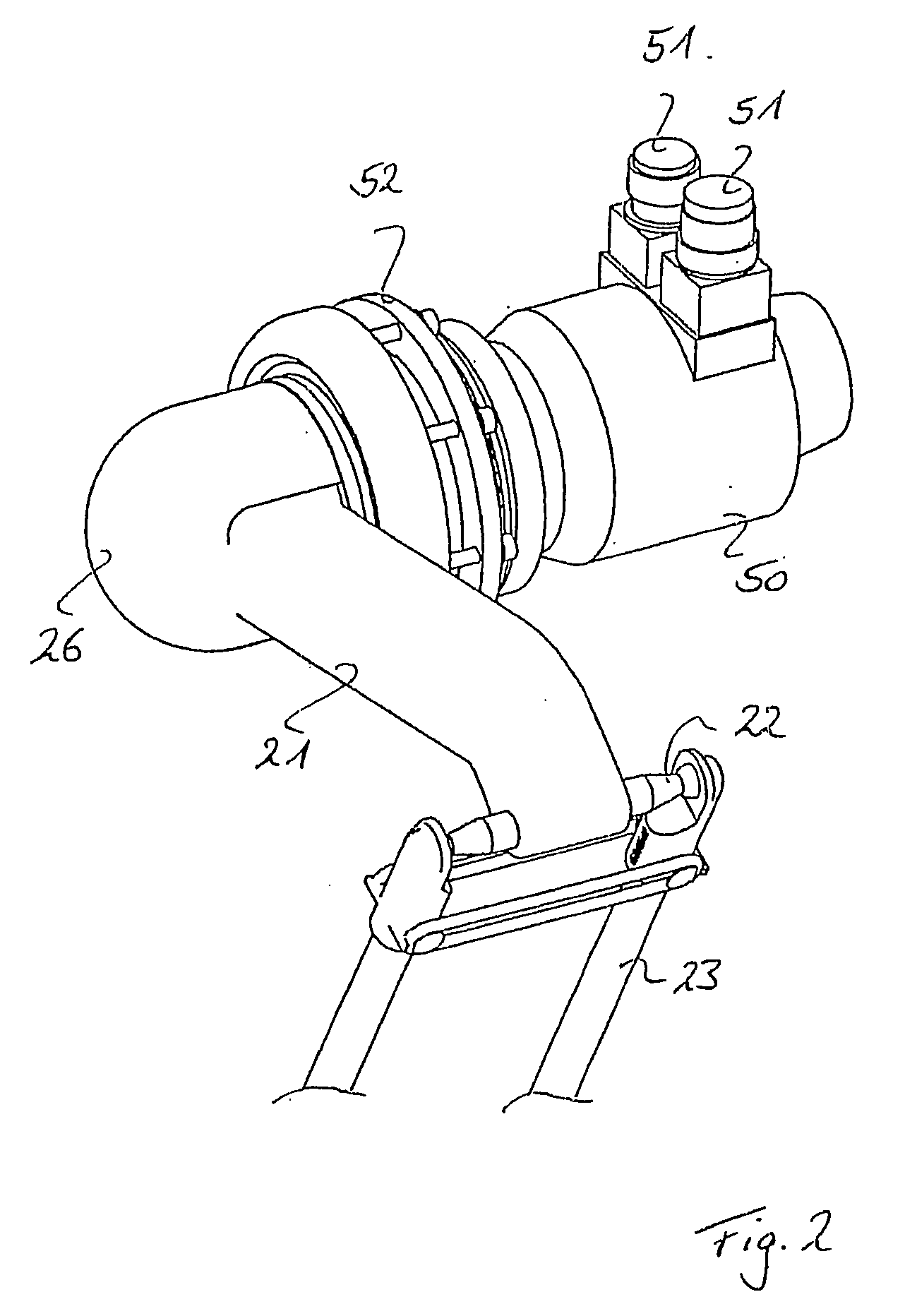 Parallel manipulator having backlash-free gearnings