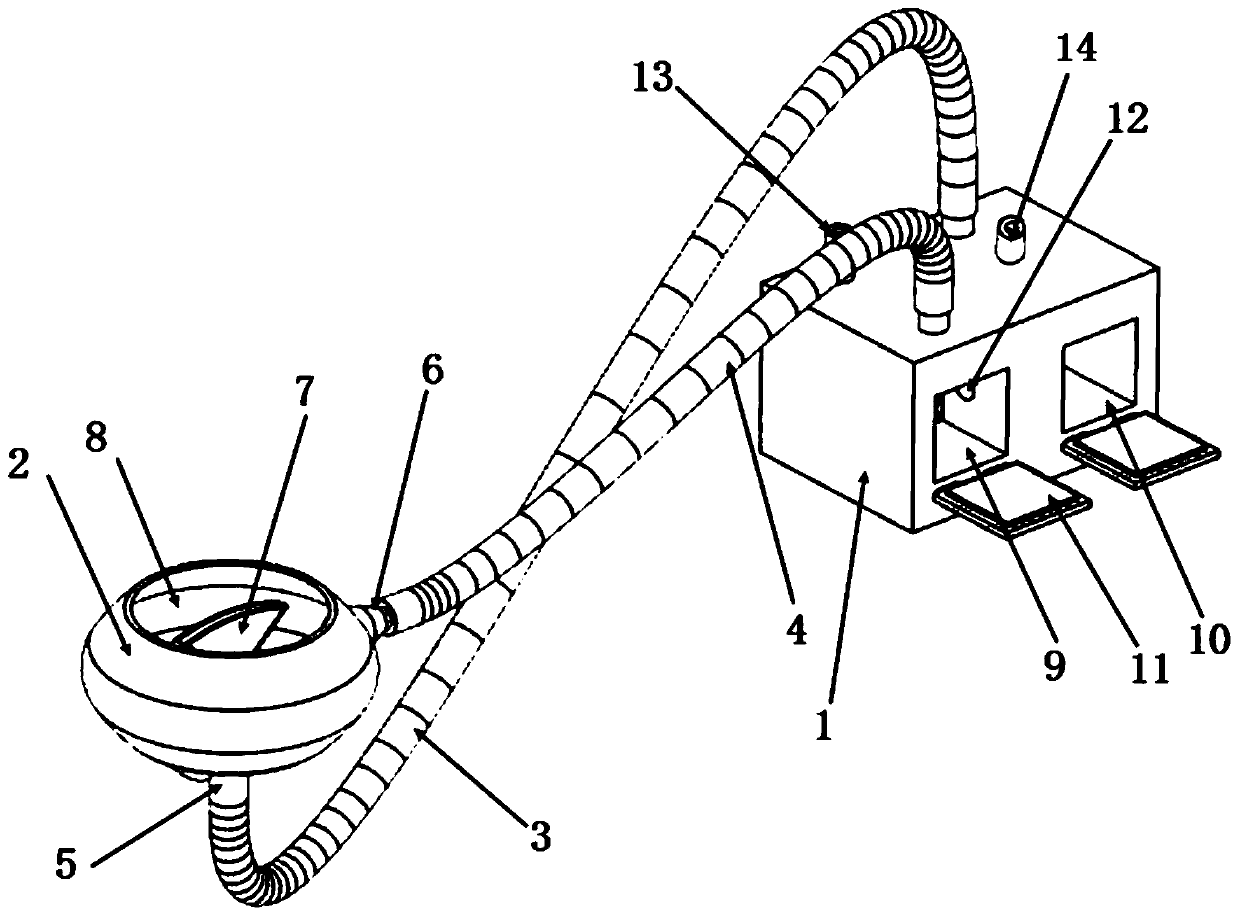 Ship body section weld seam derusting device