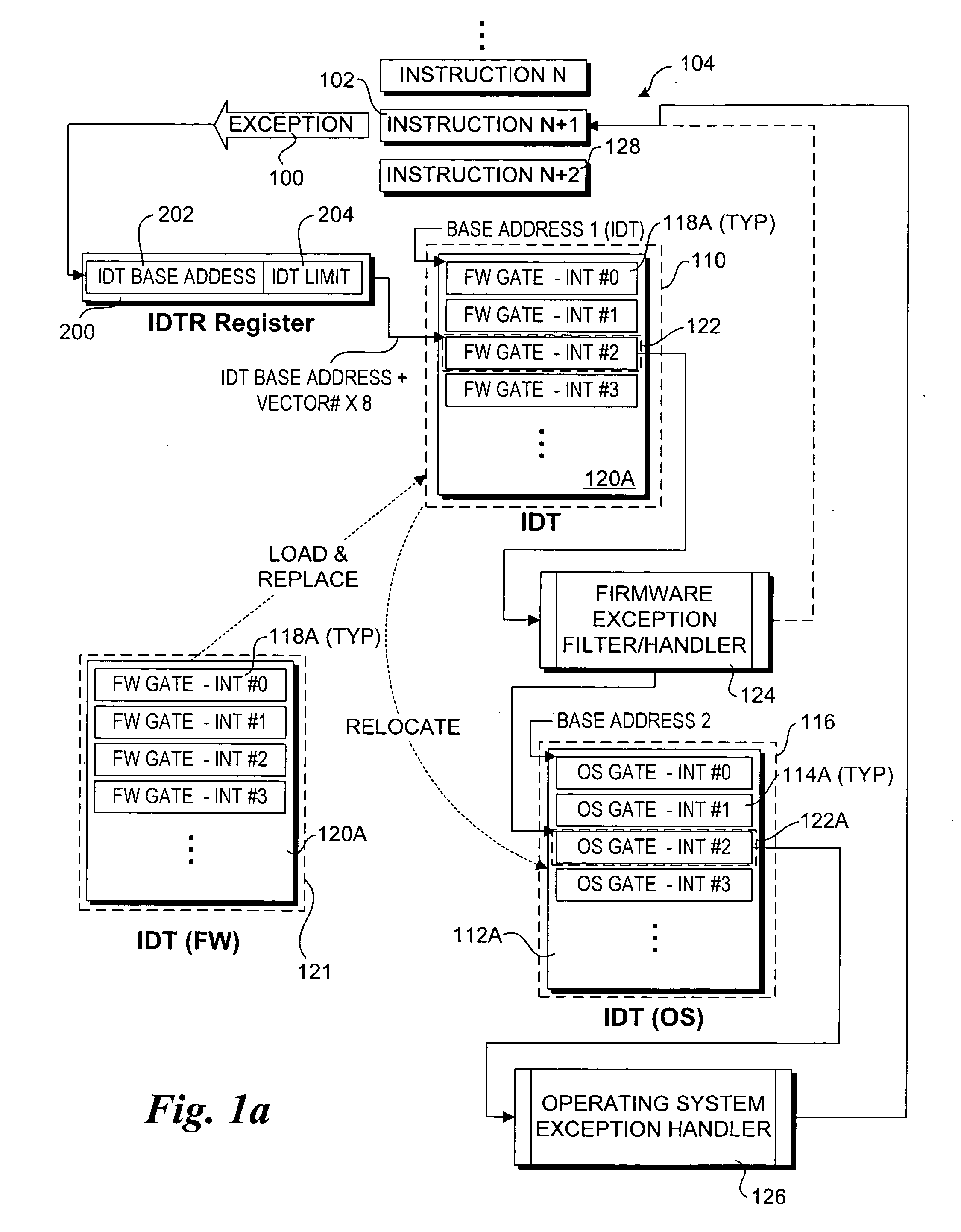 Method and system for firmware-based run time exception filtering