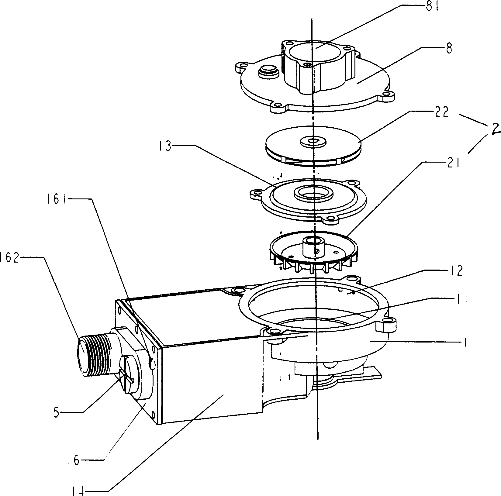 High-performet energy-saving multifunctional water pump