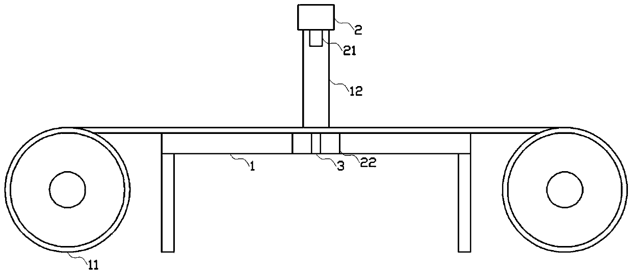 Automatic quality detection and trimming device for gray cloth