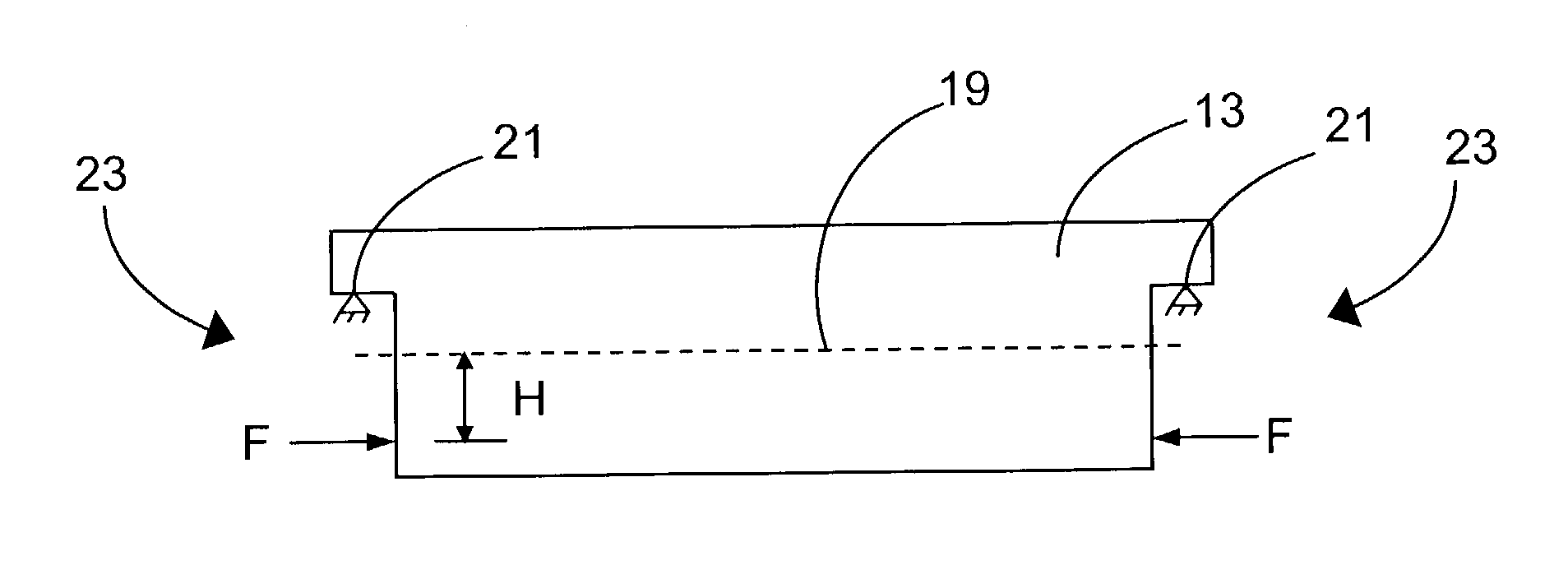 Method for controlling fusion pipe sag