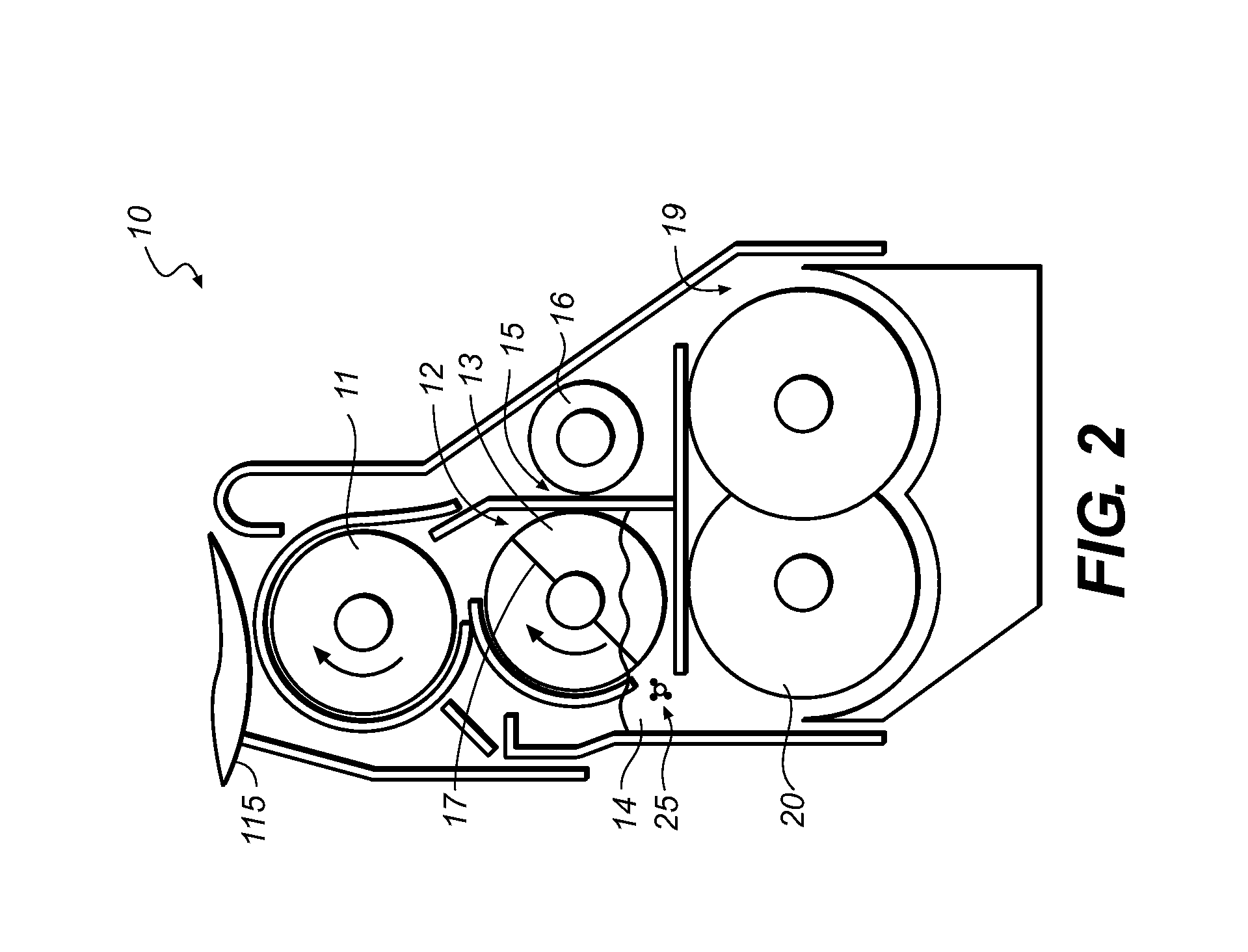 Feed auger with paddles