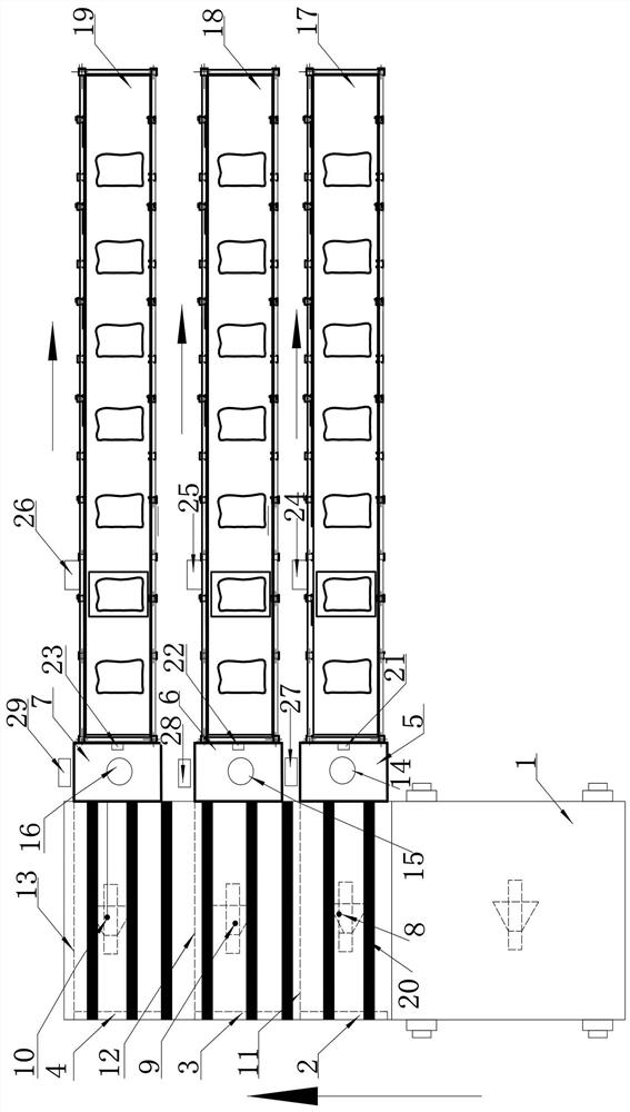 Poultry packaging device with automatic weighing and classifying functions and implementation method thereof