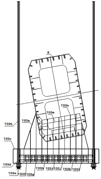 Large-span steel box arch rib segmented assembling and integral lifting construction method