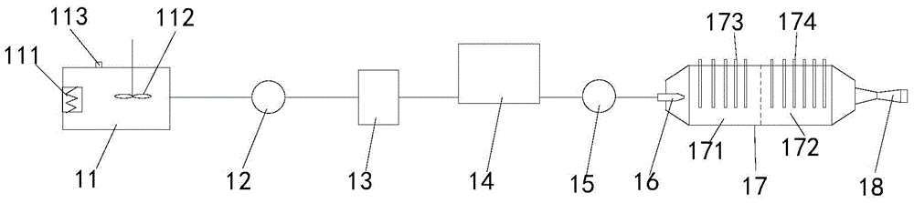 Method for jointly producing sulphuric acid and cement clinker by using sulphur gas to reduce gypsum