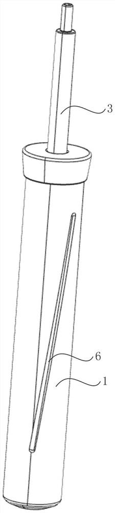 Passive adjustable damping force shock absorber and automobile