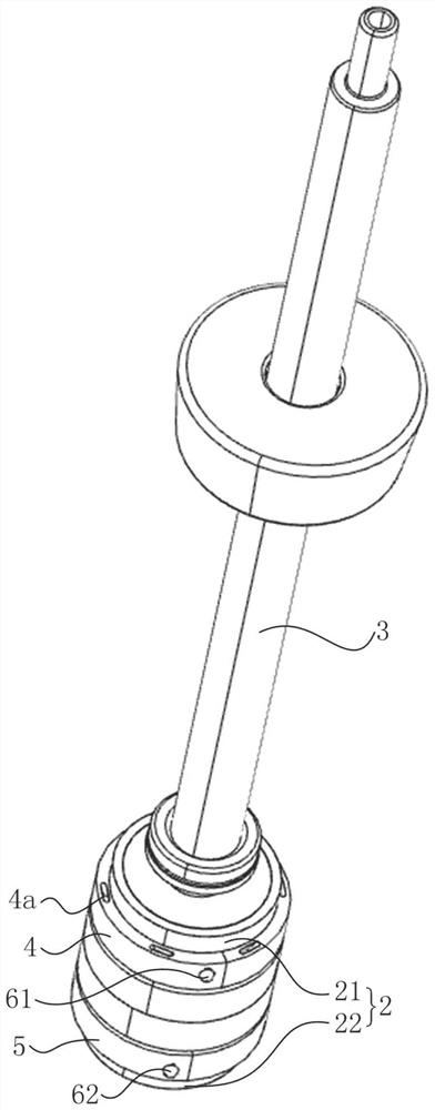 Passive adjustable damping force shock absorber and automobile