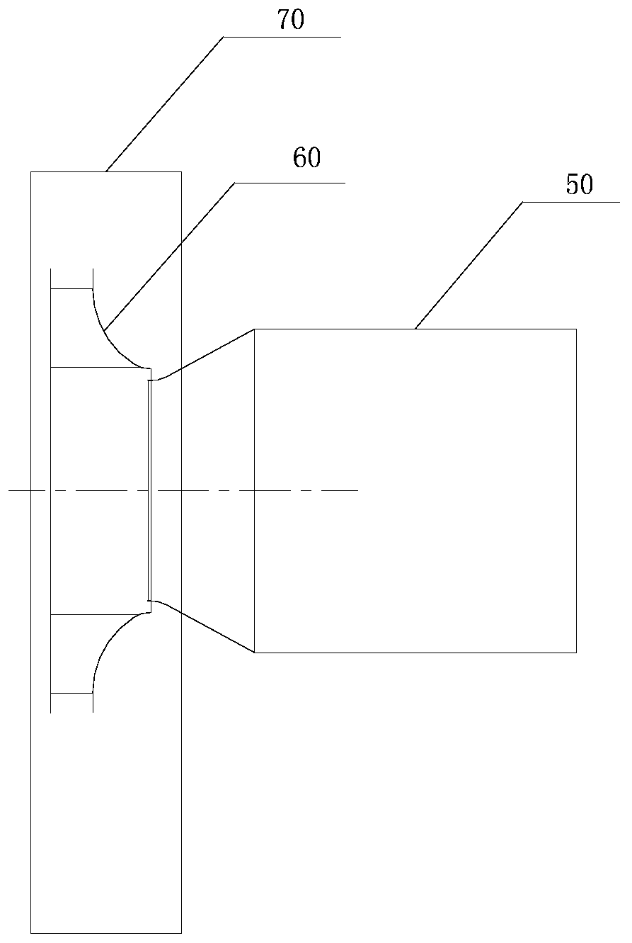 Low flow resistance pre-rotation phase silencer and design method