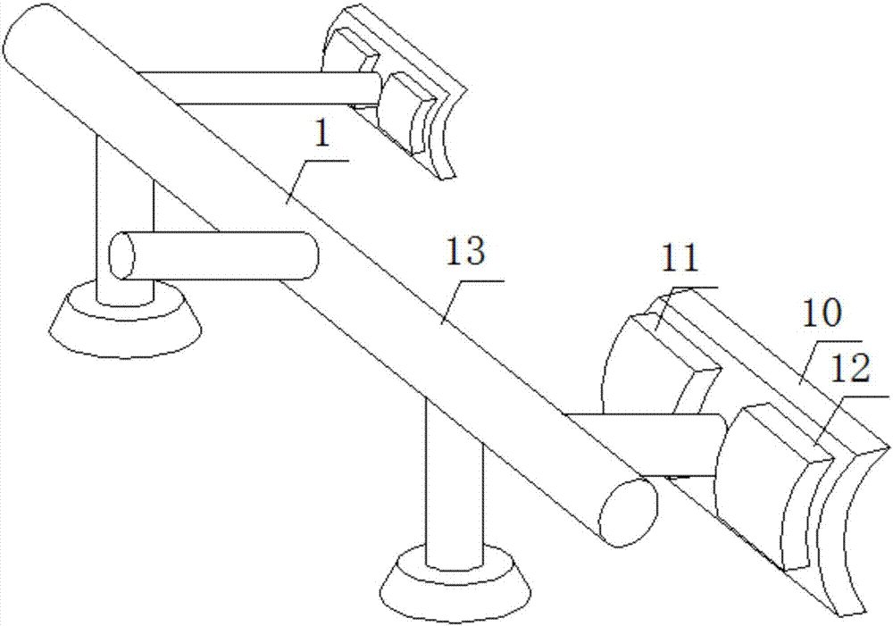 Waste gas treatment emission device for factories